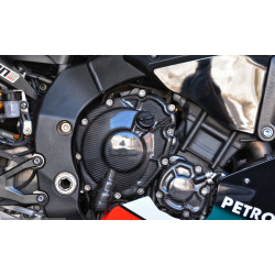 Protections des boîtiers moteur ( 3 pièces ) en fibre de Carbone - Carbone2Race - YAMAHA R1 / 2015-24