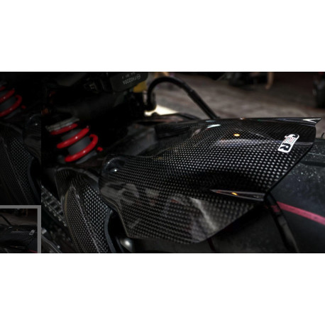 Carbon fiber Rear mudguard - Carbone2Race - YAMAHA MT-10 / 2016-24