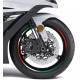 Wheelsticker Onedesign - Italian flag