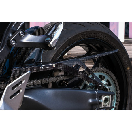 Hinterer Kotflügel mit Kettenschutz aus Kohlefaser - Carbone2Race - YAMAHA MT-09 / 2021-24