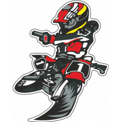 Onedesign Sticker-Set - Motorrad 1