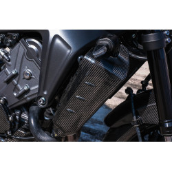 Carbon fiber Radiator guards - Carbone2Race - YAMAHA MT-09 / 2021-23