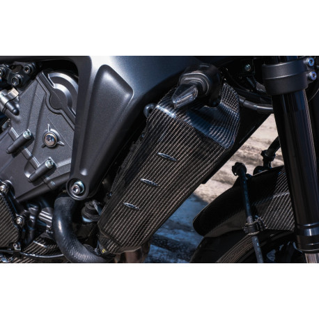 Carbon fiber Radiator guards - Carbone2Race - YAMAHA MT-09 / 2021-23