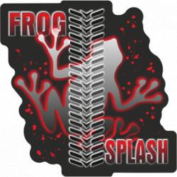 Onedesign Sticker-Set - Frosch-Splash