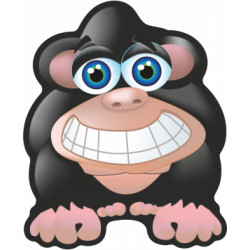 Onedesign Sticker-Set - Gorilla