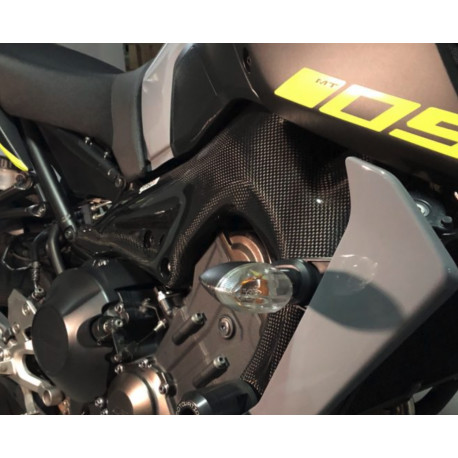 Carbon fiber Frame protectors - Carbone2Race - YAMAHA Tracer 900 / 2015-20