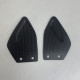 Carbon fiber Heel plates - Carbone2Race - YAMAHA XSR 900/ 2022-24