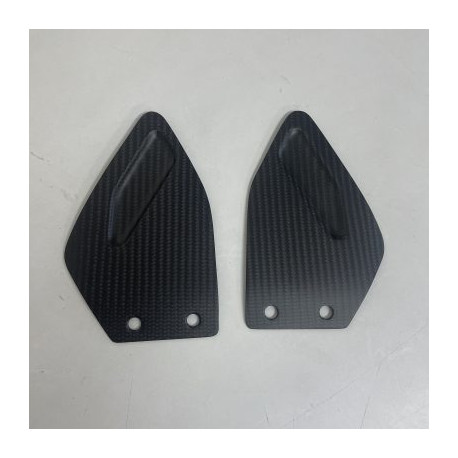 Carbon fiber Heel plates - Carbone2Race - YAMAHA XSR 900/ 2022-24