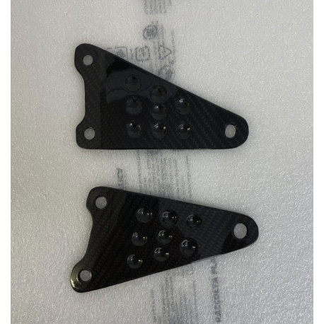 Carbon fiber Headlight brackets - Carbone2Race - YAMAHA XSR 900/ 2022-24