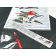 Onedesign kit with 2 sheets of carbon effect adhesive film, 320 x 460 mm