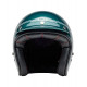 BELL Custom 500 Motorcycle Jet Helmet - Steve McQueen Riverside Metallic Green