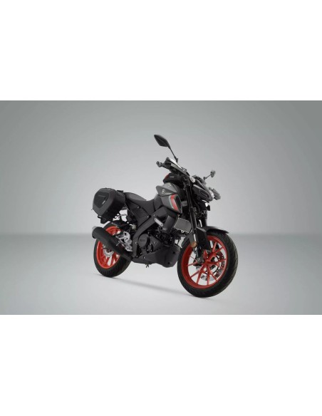 Seitentaschen Set SW-Motech PRO BLAZE H. Schwarz - Yamaha MT-125 2019-24