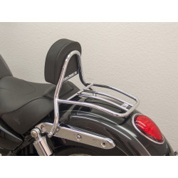 Fehling Driver Sissy Bar with pad and carrier - Triumph Thunderbird 1700 Commander / LT 2014-17