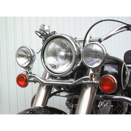 Support de lampe pour phares supplémentaires Fehling - Yamaha XVS650 Drag Star 1997-03