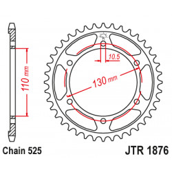 Kettenrad JTR1876