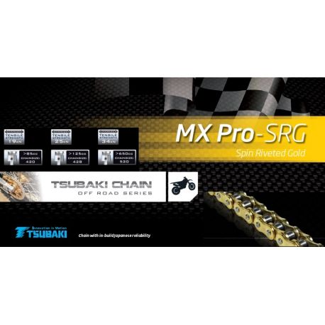 Tsubaki 420 MX-PRO Chain - 114 links