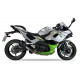 Auspuff Ixrace MK2 - Kawasaki Ninja 400 2018-21 // Z400 2019-21 // Ninja 500 2024 /+ // Z 500 2024 /+