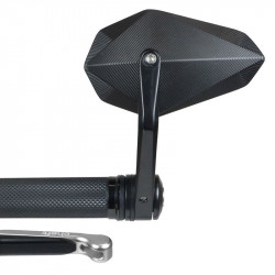 Chaft Shoot Black handlebar mirror