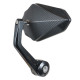 Chaft Shoot Black handlebar mirror