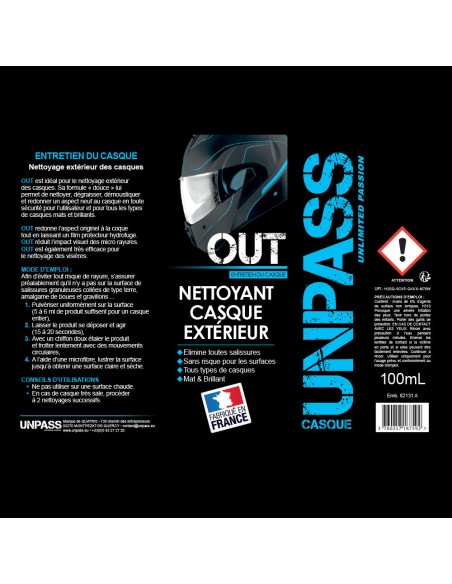 Unpass Kit entretien casque