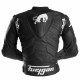 Furygan Leather Motorbike Jacket Sirius - Black, White