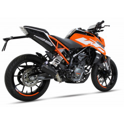 Auspuff Ixrace MK2 Schwarz - KTM 125 / 390 Duke / RC 2017-20