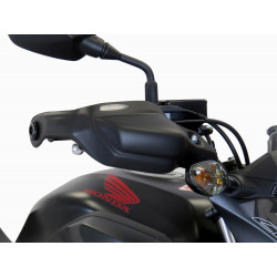 Powerbronze Handprotektoren Schwarz matt - Honda NC 700 S 2012-13 // NC 750 S 2013-20