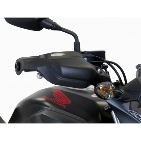 Powerbronze Hand Guards Matt Black - Honda NC 700 S 2012-13 // NC 750 S 2013-20