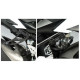 R&G RACING rear footrest delete kit black - Suzuki GSR 750/ 2011-16