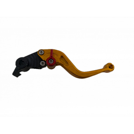 Short Brake Lever Titax Racing R47 Yellow - Yamaha YZF R 1 2009/14