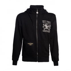 WCC High Speed zip hoodie schwarz Grösse XL