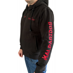 Hoodie Malparidos Casual Wild Freedom Red