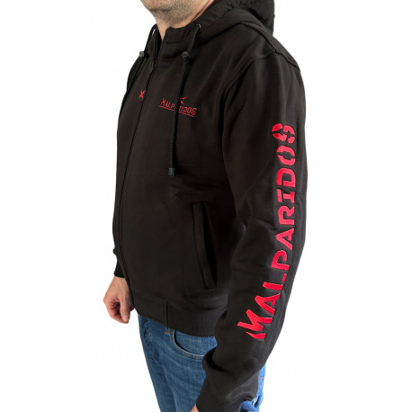 Hoodie Malparidos Casual Wild Freedom Red