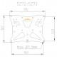 Support de plaque Mg-Biketec - Yamaha YZF-R 125 2021/+