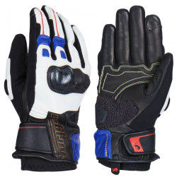 Furygan Motorbike Gloves Cordoba - Blue-pearl-red