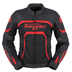 Furygan Motorrad Textilienjacke Frau Mystic Evo Vented - Schwarz-rot