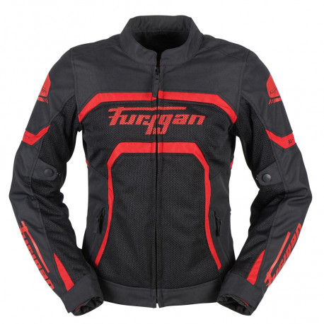 Furygan Motorrad Textilienjacke Frau Mystic Evo Vented - Schwarz-rot