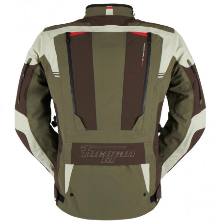 Furygan Motorbike Textile Jacket Voyager 3C - Coffee-pearl-khaki