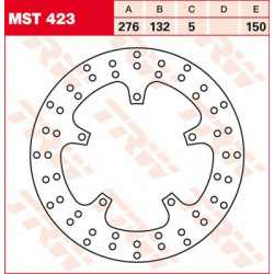Disque de frein TRW MST423
