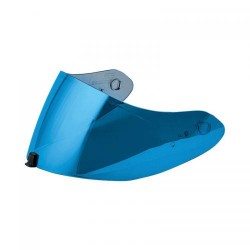 Visor for Scorpion dark smoke motorbike helmet - KDF16-1 EXO-R1/ EXO-1400/ EXO-520 - Blue