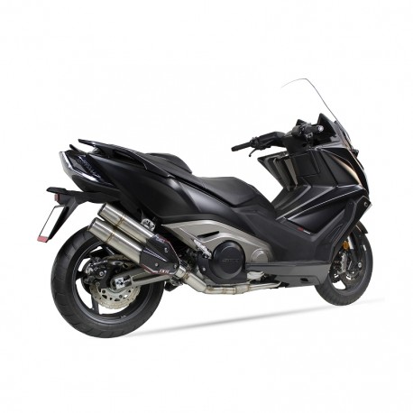 Ligne complète Ixil Dual Hyperlow XXL Kymco AK 550 2017-20