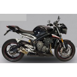 Auspuff Bodis Duobolico - Triumph Street Triple 765 17/+