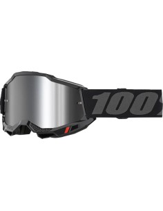 100% Accuri 2 Motocross Adult Goggles Black, Gray, Silver