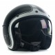 Harisson Motorcycle helmets Corsair Gloss black white gr. S (55-56cm)
