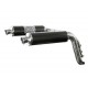 Exhaust Spark round Carbon High mounting- Ducati Monster S4R 07-08 // S4RS 06-08