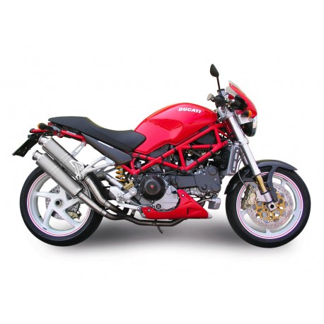 Echappement Spark Rond lateral mounting- Ducati Monster S4R 07-08 // S4RS 06-08