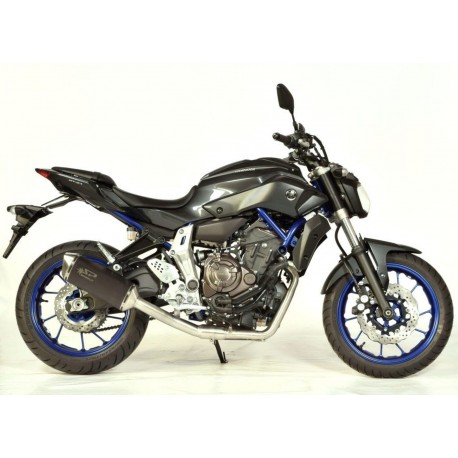 Exhaust Spark Force High Mounting - Yamaha MT-07 2014-16