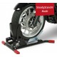 Pied Atelier \"Steadystand Multi\", noir, largeur de pneu de 90 à 200 mm, pneus Ø 15-21 pouces