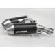 Exhaust Spark Round Carbon - Ducati Hypermotard 796 (2009-12) // 1100 / S / EVO / SP 2007-12