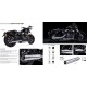 Auspuff Ironhead Chrom - Harley-Davidson Sportster XL 883 / 1200 2014-16